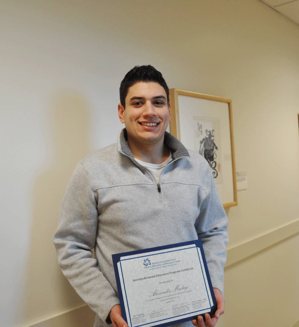Alexander Maday, IPE Student Certificate Alumni 2018